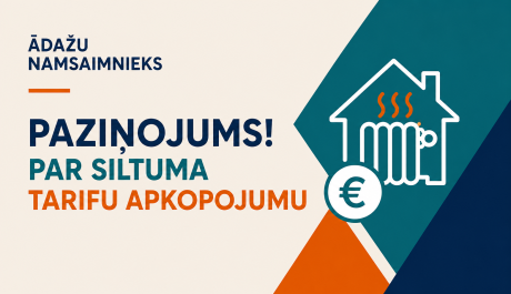 Siltuma tarifu apkopojums valstī