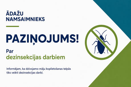 Dezinsekcijas darbi!