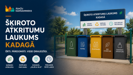 Šķiroto atkritumu laukums Kadagā