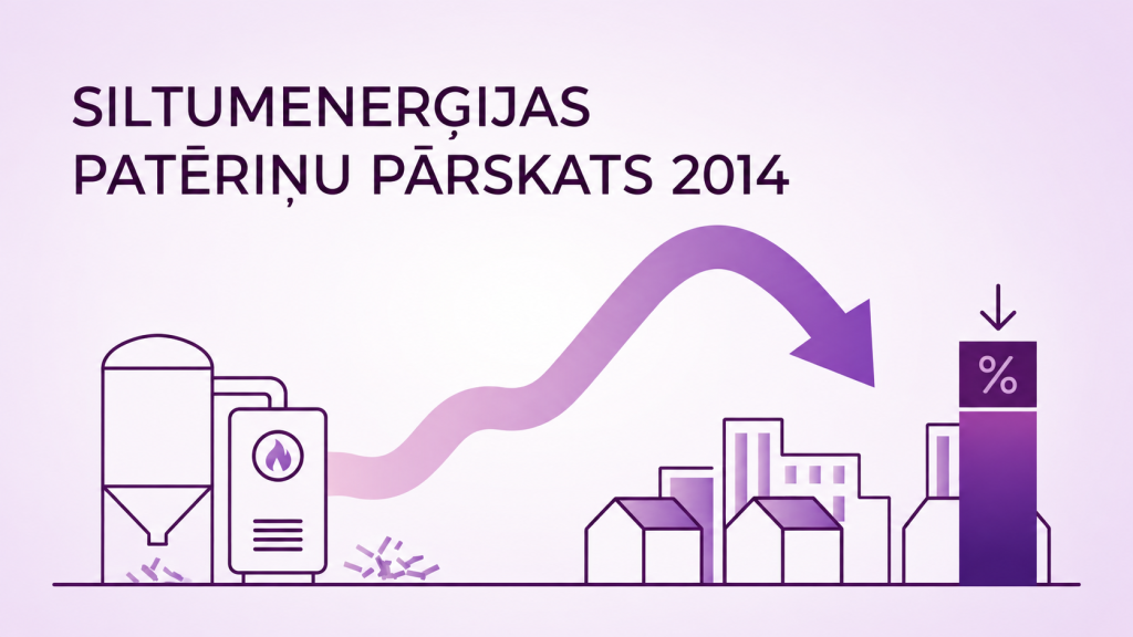 Siltumenerģijas patēriņa kopsavilkums par 2014.gadu