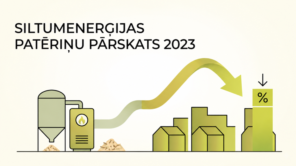 Siltumenerģijas patēriņa kopsavilkums par 2023.gadu