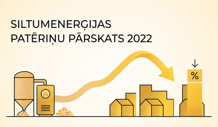 Siltumenerģijas patēriņa kopsavilkums par 2022.gadu